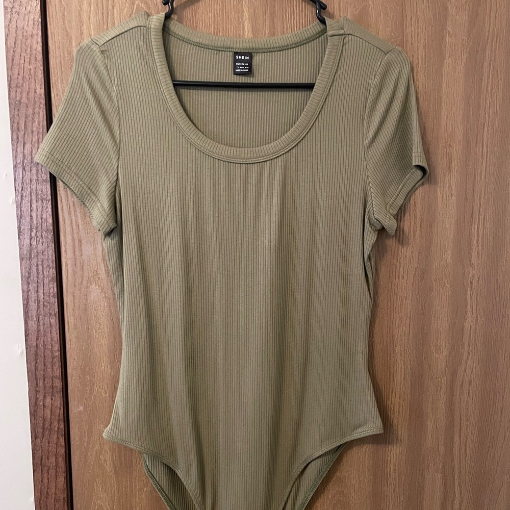 Green body suit